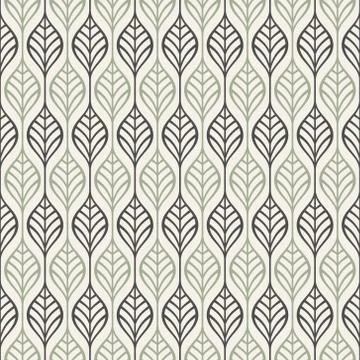Vector seamless pattern. Seamless pattern with floral elements. Stock Illustration