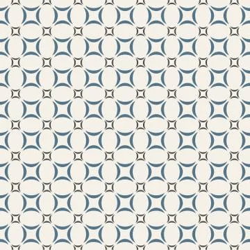 Vector seamless pattern. Seamless pattern with simple elements. Stock Illustration