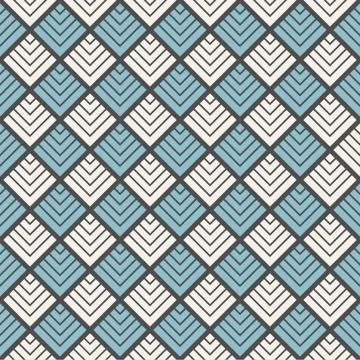Vector seamless pattern. Seamless pattern with simple elements. Stock Illustration