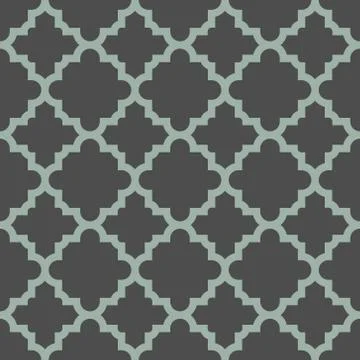 Vector seamless pattern. Seamless pattern with retro elements. Stock Illustration