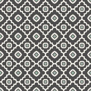 Vector seamless pattern. Seamless pattern with retro elements. Illustrazione stock
