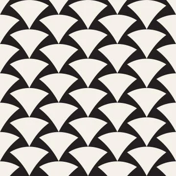 Vector seamless pattern. Simple stylish abstract texture. Repeating geometric Illustrazione stock