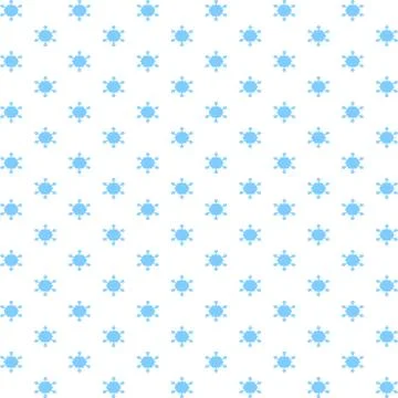 Vector seamless pattern with snowlakes. Christmas background Stock Illustration