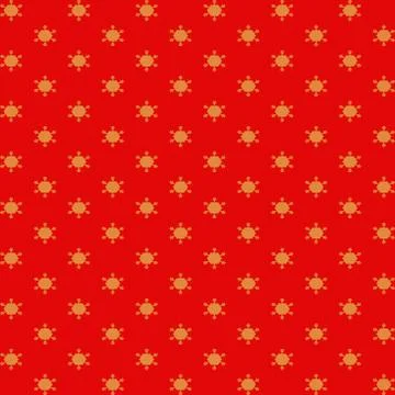 Vector seamless pattern with snowlakes. Christmas background Illustrazione stock