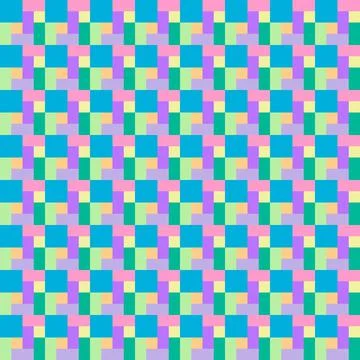 Vector Seamless Pattern with  some geometry shapes, abstract shapes Illustrazione stock