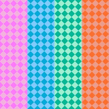 Vector Seamless Pattern with  some geometry shapes, abstract shapes Illustrazione stock