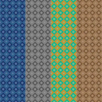 Vector Seamless Pattern with  some geometry shapes, abstract shapes Stock Illustration