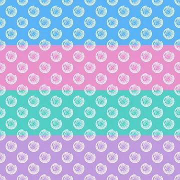 Vector Seamless Pattern with  some geometry shapes, abstract shapes Stock Illustration