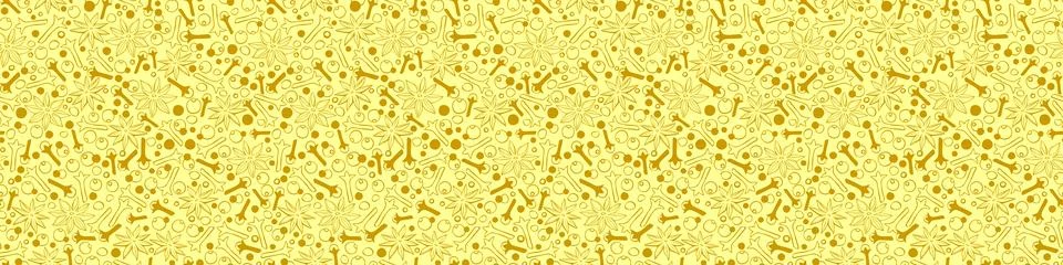 Vector seamless pattern of star anise, carnation, pepper in doodle flat style Illustrazione stock