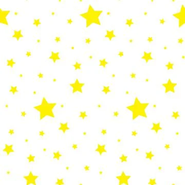 Vector seamless pattern with stars. Colorful background. Simple creative print f Stock Illustration