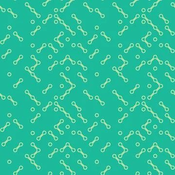 Vector seamless pattern in the style of the motherboard Illustrazione stock