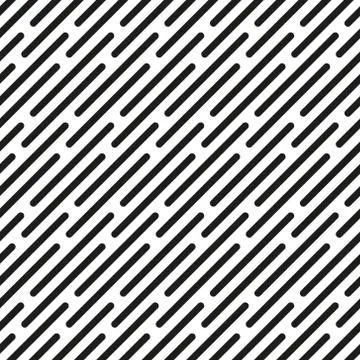 Vector seamless pattern. Stylish texture with diagonal stitches. Modern backg Stock Illustration