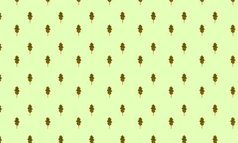 A vector seamless pattern with summer tree 스톡 일러스트