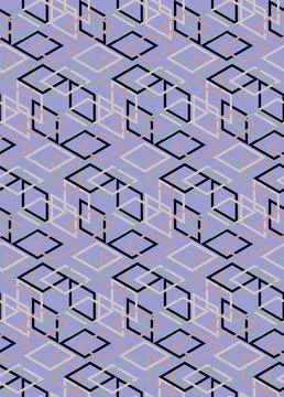 Vector Seamless Pattern for Textiles, Websites, Presentations with Diamonds.. Stock Illustration