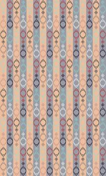 Vector seamless pattern for textiles, websites, presentations with rhombuse.. Illustrazione stock
