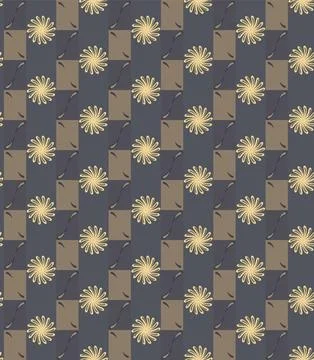 Vector seamless pattern for textiles, websites, presentations with rectangles Stockillustratie