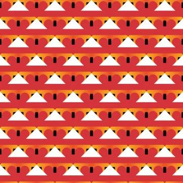 Vector seamless pattern texture background with geometric shapes, gradient co Stock Illustration