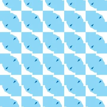 Vector seamless pattern texture background with geometric shapes, colored in  Stock Illustration