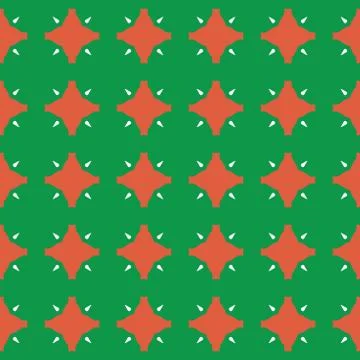 Vector seamless pattern texture background with geometric shapes, colored in  Stock Illustration