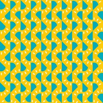 Vector seamless pattern texture background with geometric shapes, colored in  Illustrazione stock