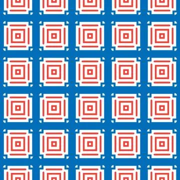 Vector seamless pattern texture background with geometric shapes, colored in  Illustrazione stock