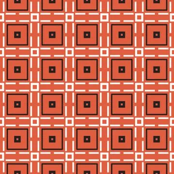 Vector seamless pattern texture background with geometric shapes, colored in  Stock Illustration