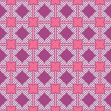 Vector seamless pattern texture background with geometric shapes, colored in  Illustrazione stock