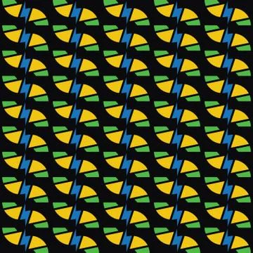 Vector seamless pattern texture background with geometric shapes, colored in  스톡 일러스트