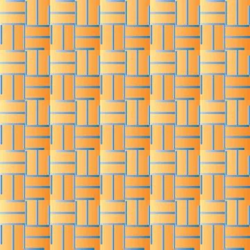 Vector seamless pattern texture background with geometric shapes, gradient co Stock Illustration