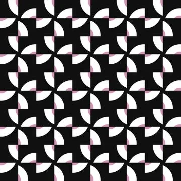 Vector seamless pattern texture background with geometric shapes, colored in  Illustrazione stock