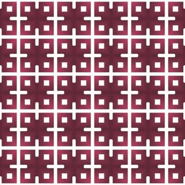 Vector seamless pattern texture background with geometric shapes, gradient co Stock Illustration