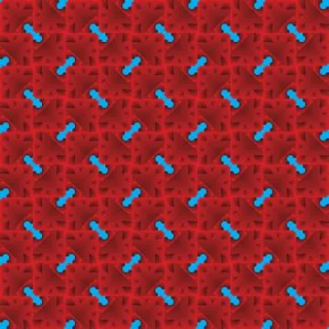 Vector seamless pattern texture background with geometric shapes, gradient co Illustrazione stock