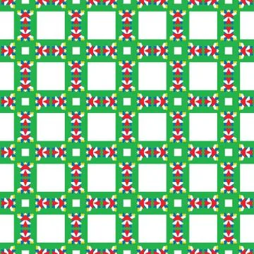 Vector seamless pattern texture background with geometric shapes, colored in  Illustrazione stock