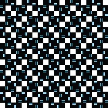 Vector seamless pattern texture background with geometric shapes, colored in  Illustrazione stock