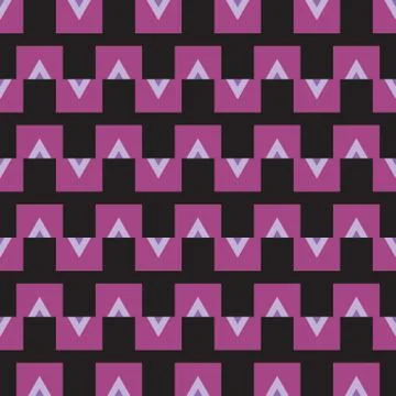 Vector seamless pattern texture background with geometric shapes, colored in  Stock Illustration