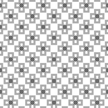 Vector seamless pattern texture background with geometric shapes, colored in  Stock Illustration