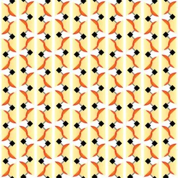 Vector seamless pattern texture background with geometric shapes, gradient co Stock Illustration