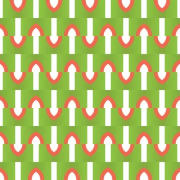 Vector seamless pattern texture background with geometric shapes, gradient co Stock Illustration