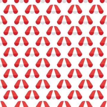 Vector seamless pattern texture background with geometric shapes, colored in  Stock Illustration