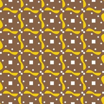 Vector seamless pattern texture background with geometric shapes, colored in  Illustrazione stock