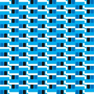 Vector seamless pattern texture background with geometric shapes, colored in  Illustrazione stock