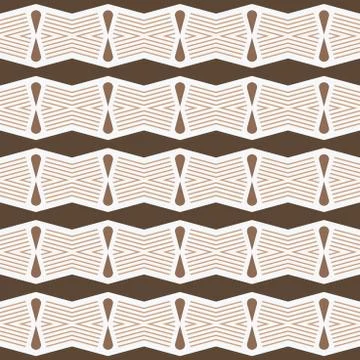 Vector seamless pattern texture background with geometric shapes, colored, br Stock Illustration