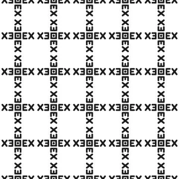 Vector seamless pattern texture background with geometric shapes in black, wh Stock Illustration