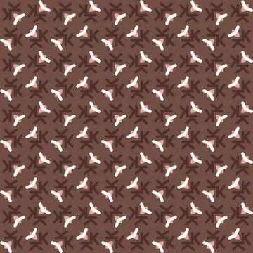 Vector seamless pattern texture background with geometric shapes, colored in  Stock Illustration