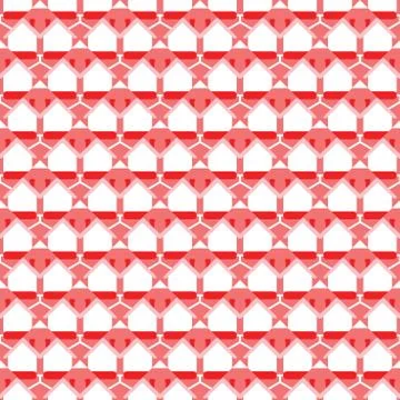 Vector seamless pattern texture background with geometric shapes, colored, re Stock Illustration