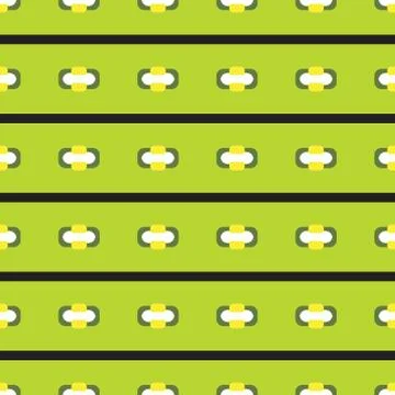 Vector seamless pattern texture background with geometric shapes, colored in  Stock Illustration