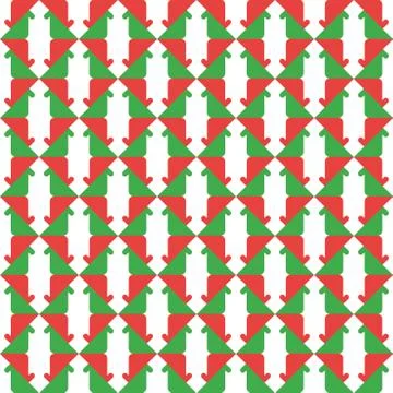 Vector seamless pattern texture background with geometric shapes, colored in  Stock Illustration