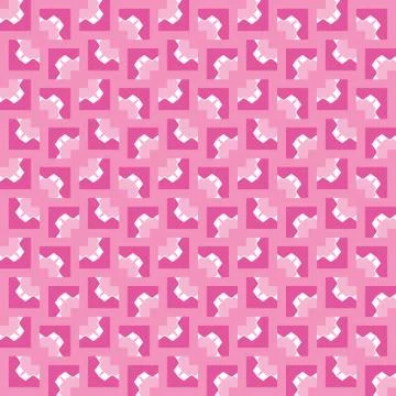 Vector seamless pattern texture background with geometric shapes, colored in  Stockillustratie