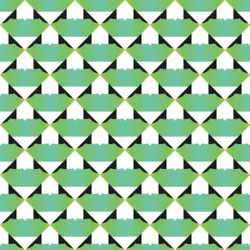 Vector seamless pattern texture background with geometric shapes, gradient co Stock Illustration