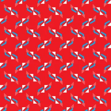 Vector seamless pattern texture background with geometric shapes, colored in  Stock Illustration